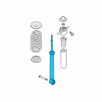 OEM Kia Forte Shock Absorber Assembly Diagram - 55307M7710