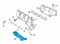 OEM Dodge Durango Shield-Heat Diagram - 5038550AD