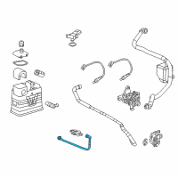 OEM 2016 Chevrolet Malibu Limited Tube Diagram - 12631953