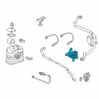 OEM GMC Canyon Air Injection Reactor Pump Diagram - 12686657