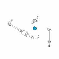 OEM 2004 BMW 760i Stabilizer Rubber Mounting Diagram - 33-55-6-753-915