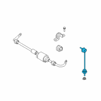 OEM BMW 750Li Stabilizer Link Diagram - 33-50-6-781-539