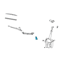 OEM 2004 Pontiac Vibe Front Pump Diagram - 88974669