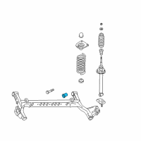 OEM Buick Skyhawk Bushing, Rear Axle Diagram - 22597998