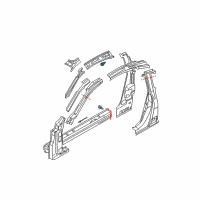 OEM Infiniti FX45 Bolt Diagram - 08146-6122G