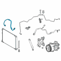 OEM 2019 Lexus NX300 Hose Sub-Assembly, DISCH Diagram - 88703-78010