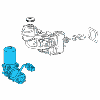 OEM 2017 Toyota Prius ABS Pump Assembly Diagram - 47070-47090