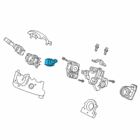 OEM 2017 Honda Civic Switch Assembly, Wiper Diagram - 35256-T0A-S01