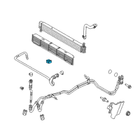 OEM 2016 Ford F-150 Inlet Tube Clip Diagram - 9L3Z-7N291-A