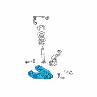 OEM 2004 Lincoln Navigator Lower Control Arm Diagram - 6L1Z-3079-BA