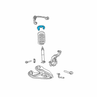 OEM Lincoln Navigator Upper Mount Diagram - 6L1Z-18A099-CA