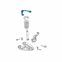 OEM 2004 Lincoln Navigator Upper Control Arm Diagram - 6L1Z-3085-BA