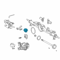 OEM 2002 Toyota Land Cruiser Sleeve Diagram - 41453-60030