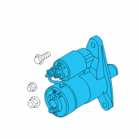 OEM 2012 Nissan Juke Motor Assembly-Starter REMAN Diagram - 2330M-EN22ARW