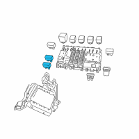 OEM 2005 Pontiac GTO Circuit Breaker-(20 Amp) Diagram - 92186482