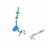 OEM Hyundai Lever Assembly-MTM Diagram - 43700-K9000-PPN