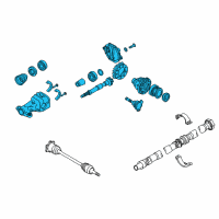 OEM 2015 Infiniti QX50 Final Assembly Drive Diagram - 38301-EG28A