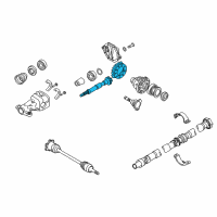 OEM 2012 Infiniti EX35 Gear Set-Final Drive Diagram - 38100-0B26A