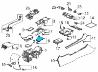 OEM 2022 Honda Civic BOOT ASSY- *NH167L* Diagram - 83443-T20-A21ZA