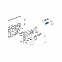 OEM GMC Switch Asm-Door Lock & Side Window Diagram - 20835552