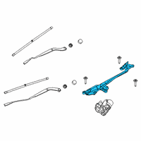 OEM 2020 Lincoln Aviator Front Transmission Diagram - LC5Z-17566-A