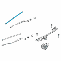 OEM 2022 Lincoln Aviator Front Blade Diagram - LC5Z-17528-K