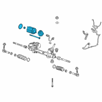 OEM Chevrolet Steering Gear Diagram - 22943369