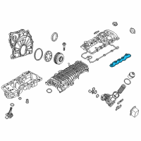 OEM BMW 440i xDrive Profile Seal, Cylinder Head Cover, Inner Diagram - 11-12-8-638-124