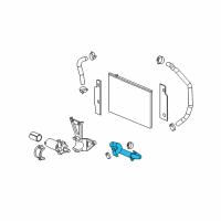 OEM Saturn Upper Hose Diagram - 22731267