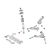OEM Ford Explorer Sport Trac Lower Control Arm Bolt Diagram - -W711505-S439