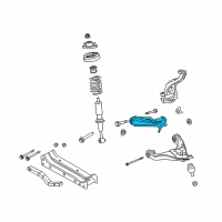 OEM Mercury Upper Control Arm Diagram - 6L2Z-3084-AA