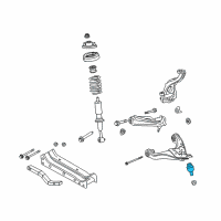 OEM 2010 Ford Explorer Lower Ball Joint Diagram - 7L2Z-3050-A