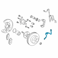 OEM Scion xD Brake Hose Diagram - 90947-02G34