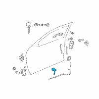 OEM 2008 Chrysler Sebring Presenter-Latch Diagram - 68020565AA
