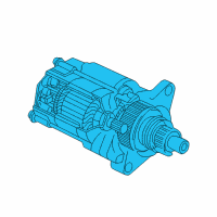 OEM 2002 Honda Accord Starter Motor Assembly (Reman) Diagram - 06312-PAA-506RM