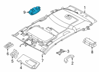 OEM Hyundai Tucson LAMP ASSY-REAR PERSONAL, RH Diagram - 92880-C1500-NNB