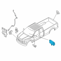 OEM 2015 Ford F-150 Control Module Diagram - GL3Z-19H405-E