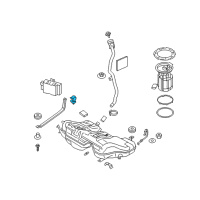 OEM BMW 330e Tubing Support Diagram - 07-14-7-308-194