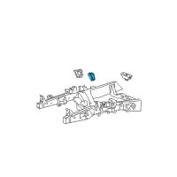 OEM 2008 Ford F-150 Motor Mount Bracket Diagram - 5L3Z-6031-AB