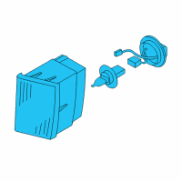 OEM 2004 Infiniti M45 Lamp Assembly-Fog, RH Diagram - 26150-CR925