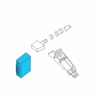 OEM 2021 Nissan NV1500 Tpms Tire Pressure Monitoring Sensor Diagram - 40720-1PB0A