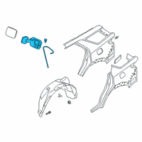 OEM 2020 Lincoln Aviator HOUSING Diagram - LC5Z-7827936-A