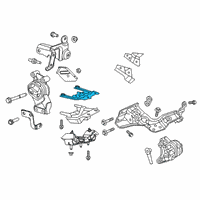 OEM 2020 Ram 1500 Bracket-Transmission Mount Diagram - 68280951AD