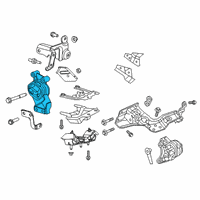 OEM 2020 Ram 1500 INSULATOR-Engine Mount Diagram - 68248780AC