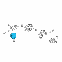 OEM Ford Expedition Mount Diagram - JL3Z-6038-B