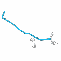 OEM 2019 Nissan Pathfinder Stabilizer-Rear Diagram - 56230-3JA0A