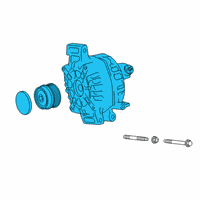 OEM 2019 Toyota RAV4 Alternator Diagram - 27060-25030