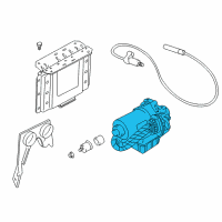 OEM 1997 BMW Z3 Repair Kit, Hydraulic Unit Diagram - 34-51-1-164-970