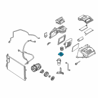 OEM 1998 Chevrolet Cavalier Blower Motor Diagram - 52474449