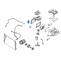 OEM 2005 Pontiac Sunfire Resistor Diagram - 89018230